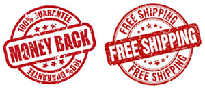 free shipping / money back guarantee