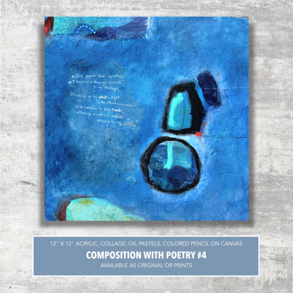 Composition with poetry #4